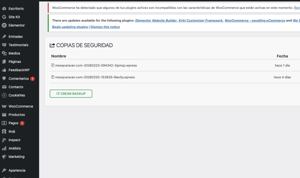 mantenimiento web barcelona