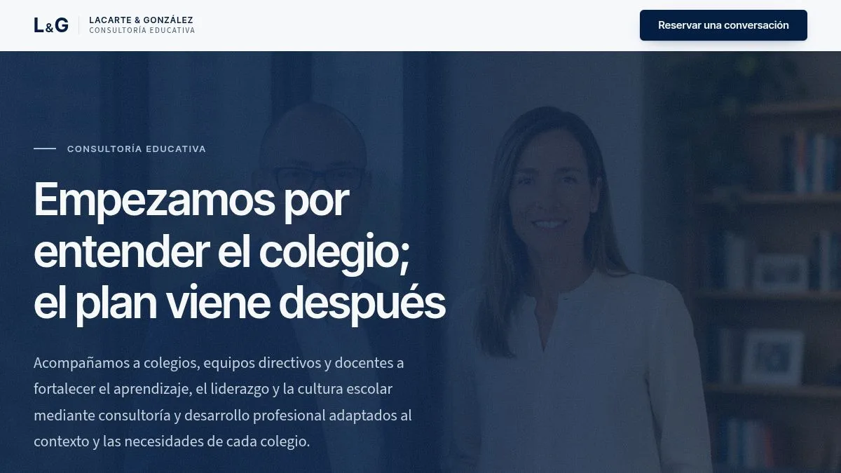 Website project for Lacarte & González