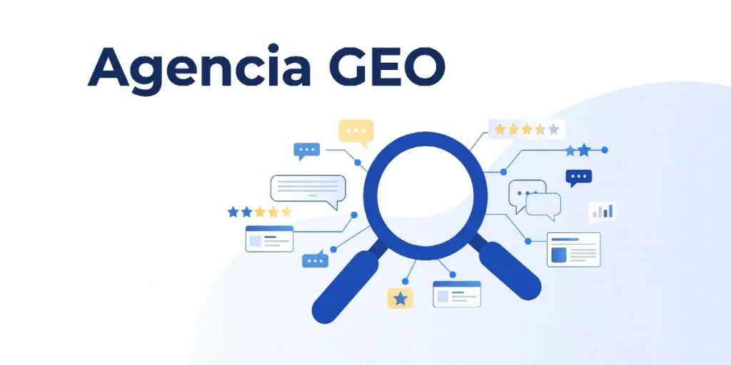 agencia geo destacada Agencia GEO: lupa que conecta reseñas y respuestas de chat de inteligencia artificial